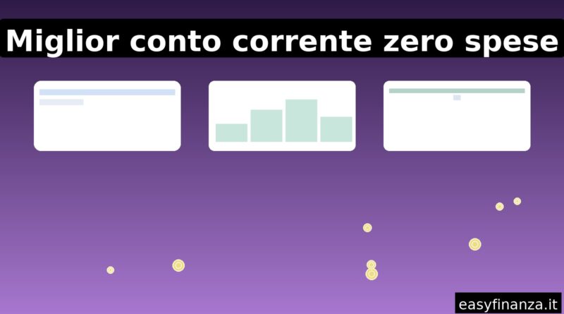 Miglior conto zero spese