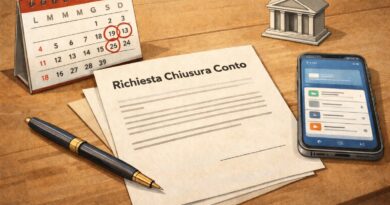 Chiusura conto Intesa Sanpaolo
