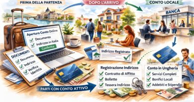 Aprire conto in Ungheria