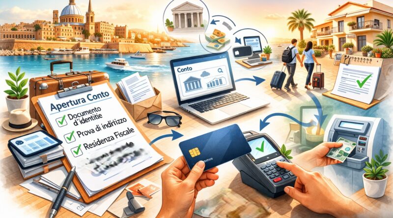 Come aprire un conto a Malta