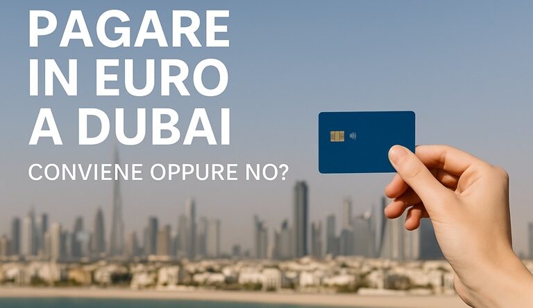 Pagare in euro a Dubai