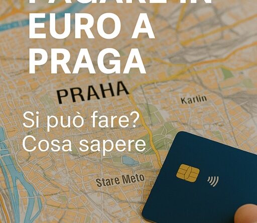 Pagare in euro a Praga
