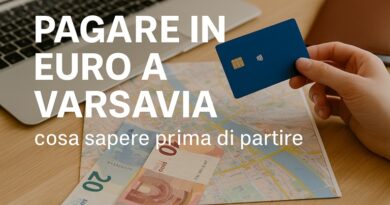 Pagare in euro a Varsavia