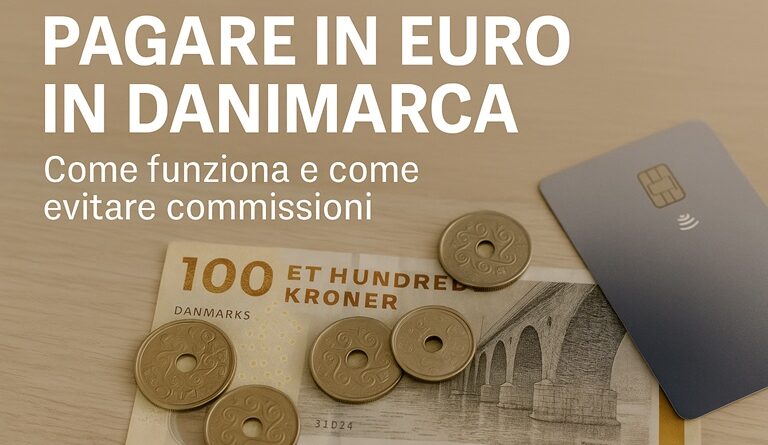 Pagare in euro in Danimarca