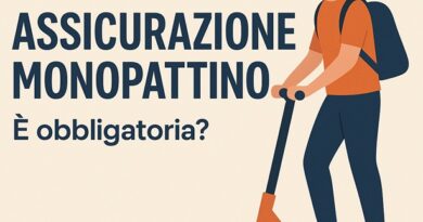 Assicurazione monopattino elettrico