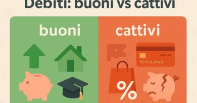 Debiti buoni vs debiti cattivi
