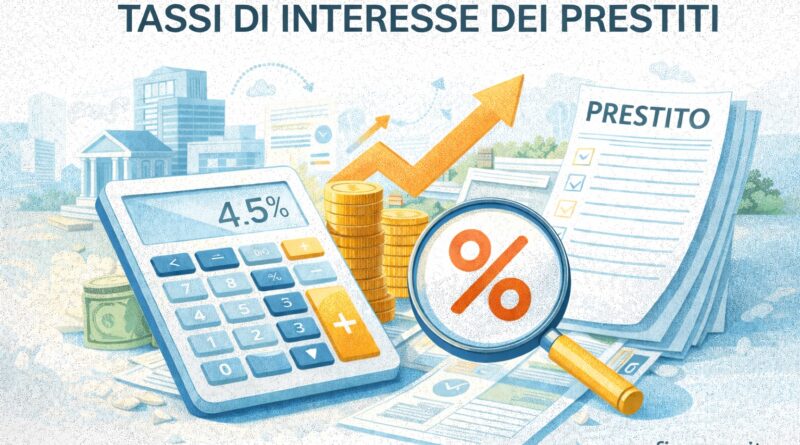 Tassi di interesse dei prestiti