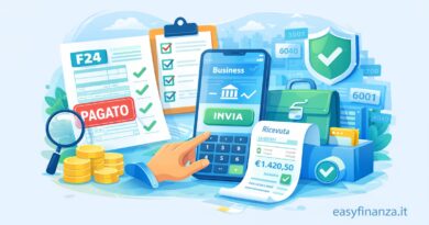 Come pagare F24 da conto business