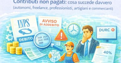 Contributi non pagati