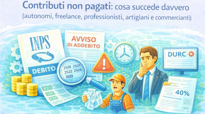 Contributi non pagati