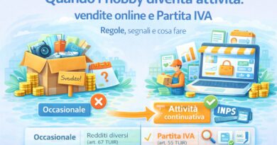 Quando l'hobby diventa attività