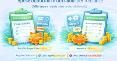 Spese deducibili e detraibili